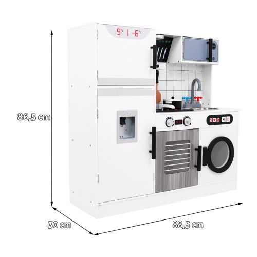 Drewniana Kuchnia dla Dzieci Światło Dźwięk PH02D012.SZ